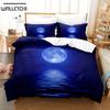 Комплекты постельного белья с 3D-артом, пододеяльник с наволочкой, двуспальная кровать, двуспальная кровать, постельное белье
