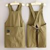 Cooking Kitchen Aprons Breathable Wear Resistant Adult Waist Aprons Anti Fouling Soft Restaurant Work Clothes Home