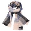 Korean Winter Plaid Scarf Thicken Checkered Scarf Fashion Men's Plaid Scarf  Gifts
