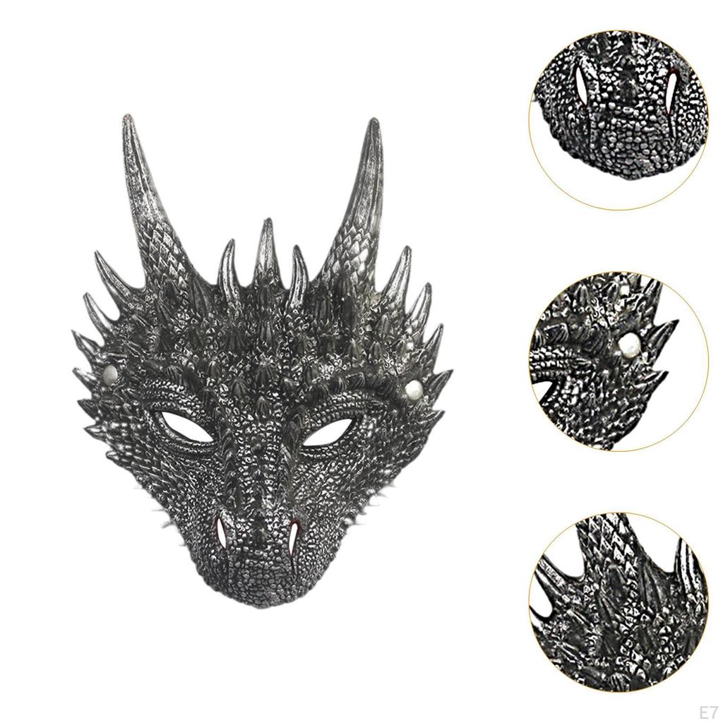 3D маска дракона косплей костюм полное лицо для вечеринки фестиваль ролевые игры