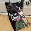 Корейская манга Killing Stalking Микрофибровое одеяло Быстросохнущие пляжные полотенца Печать Супервпитывающее полотенце-одеяло для бассейна