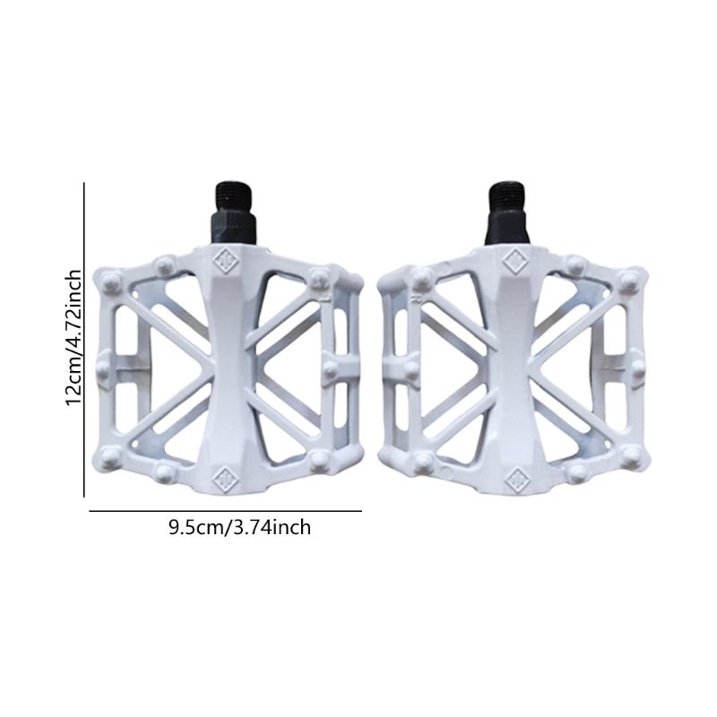 Легкие велосипедные платформенные педали 8 шипов Нескользящие велосипедные педали для горного велоспорта Шоссейные велосипеды Прочные