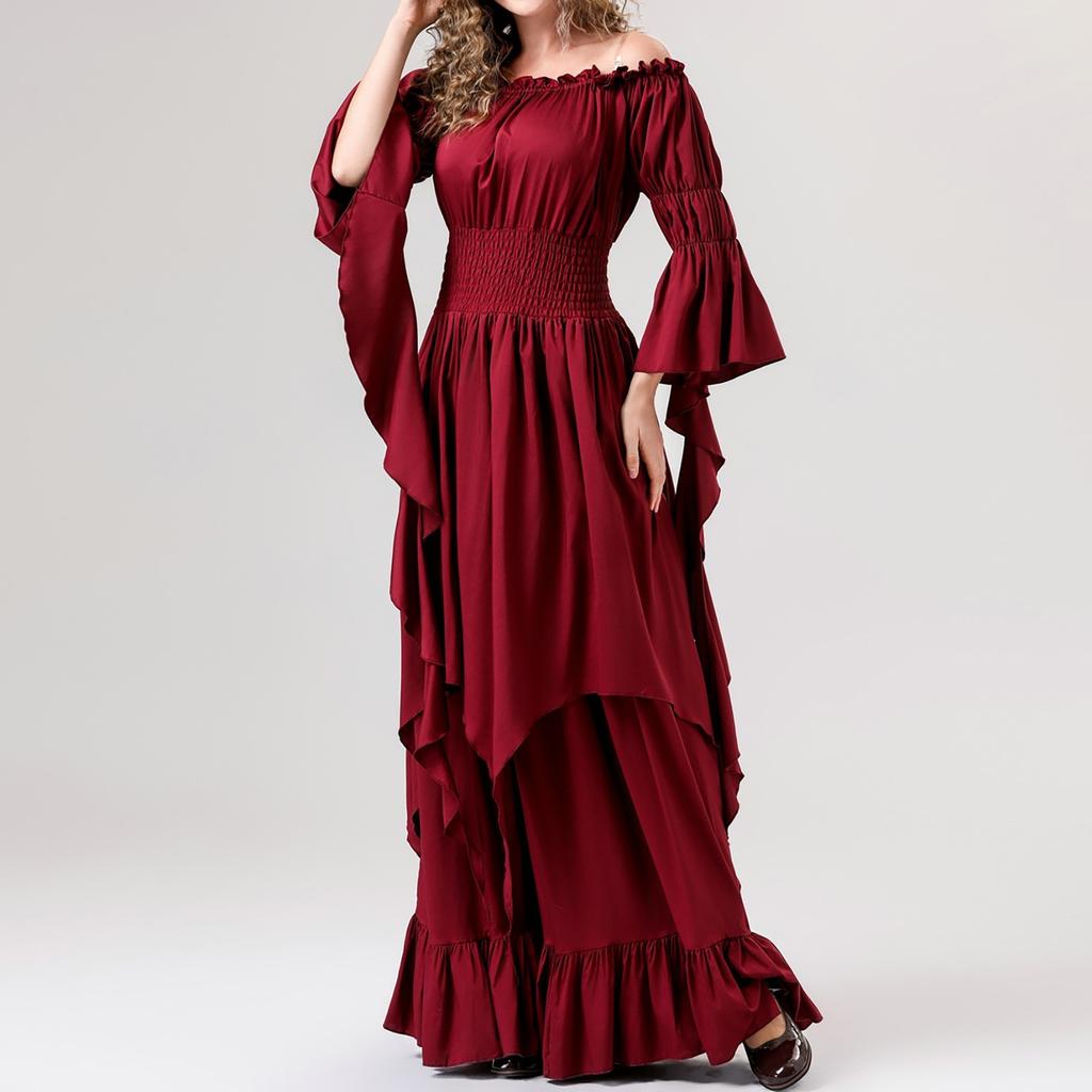 Women's Costume Horror Ghost Bride Cosplay Dress Ghost Performance Costume Masquerade Costume