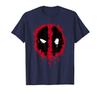 Marvel Deadpool Splatter Icon Graphic T-Shirt C2 Tee