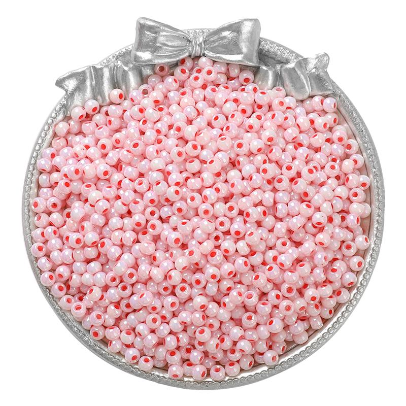 450G High Quality Glass Seed Beads Shiny Glazed Pearl Glass Beads For Earring Bracelet Necklace DIY Jewelry Craft Garment Accessoreis Making