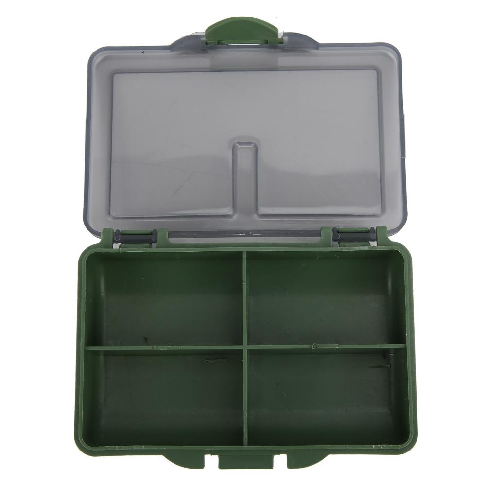 2PCS Mini Fishing Tackle Box PP Fishing Lure Box Durable Tackle Storage Box Carp Fishing
