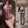 Sexy open lingerie lace temptation hollow low cut hot bed free uniform suit nightclub
