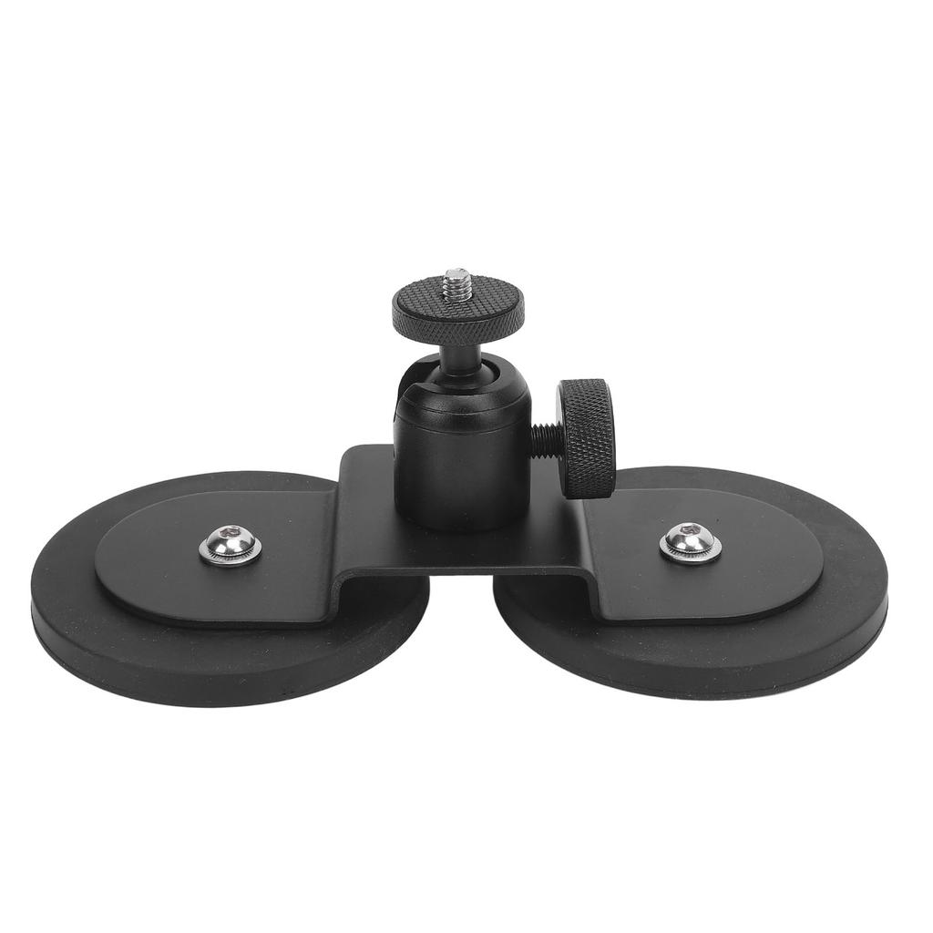 Magnetic Action Camera Mount with 360 Degrees Ball Head Aluminum Alloy Double Magnet Action Camera