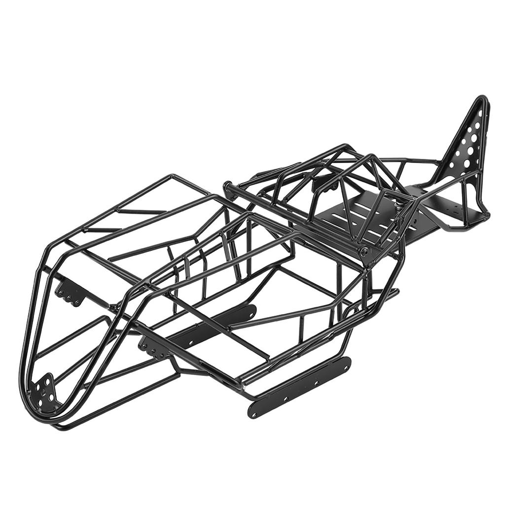 Black Metal Roll Cage Chassis Frame for Axial Wraith 90018 110 Scale RC Car