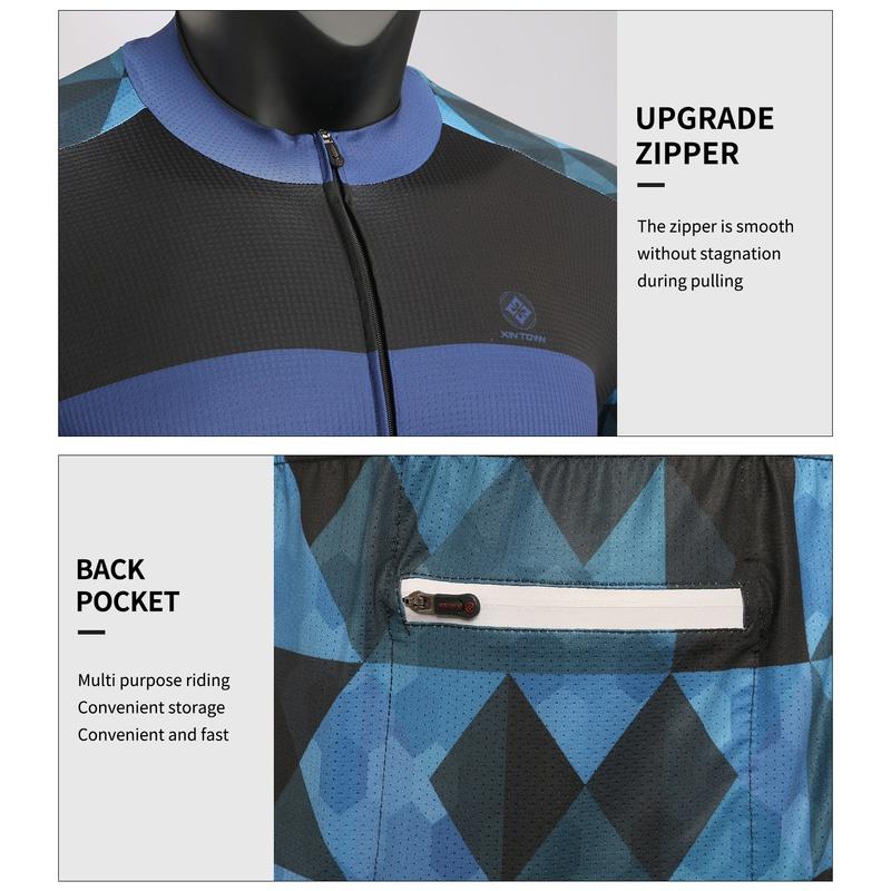 Дышащие велосипедные майки, комплект одежды для велоспорта, быстросохнущая мужская велосипедная одежда с длинными рукавами, костюм, колготки