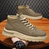 Autumn and Winter New Casual Low-top Socks Mouth Martin Boots Fashion Work Shoes Labor Insurance Shoes Men's Shoes