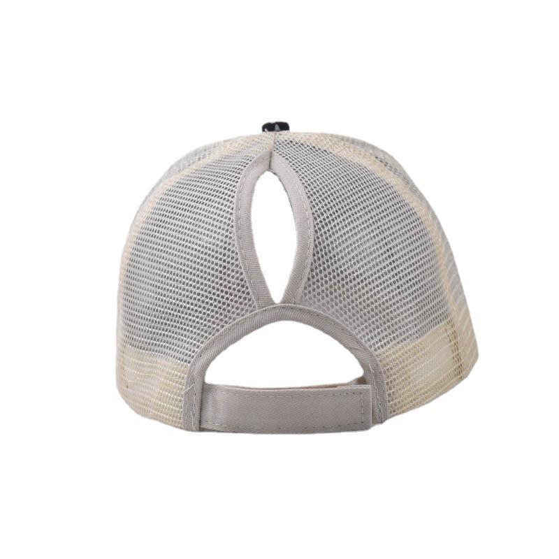 Graffiti Print Mesh Trucker Hat for Men Women, Breathable Adjustable Baseball Cap