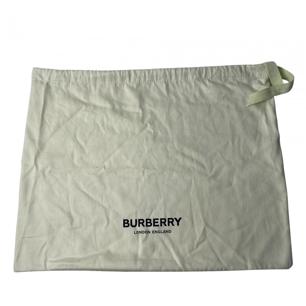 Б/у Сумка на плечо BURBERRY Серебристый/черный Женская