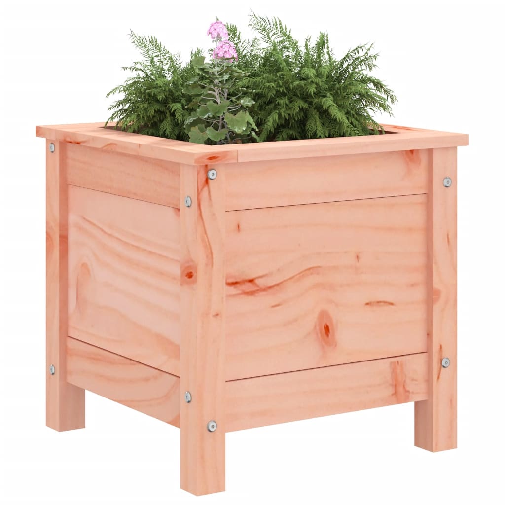 Plant Pot 40x40x39 cm Solid Douglas Fir Wood