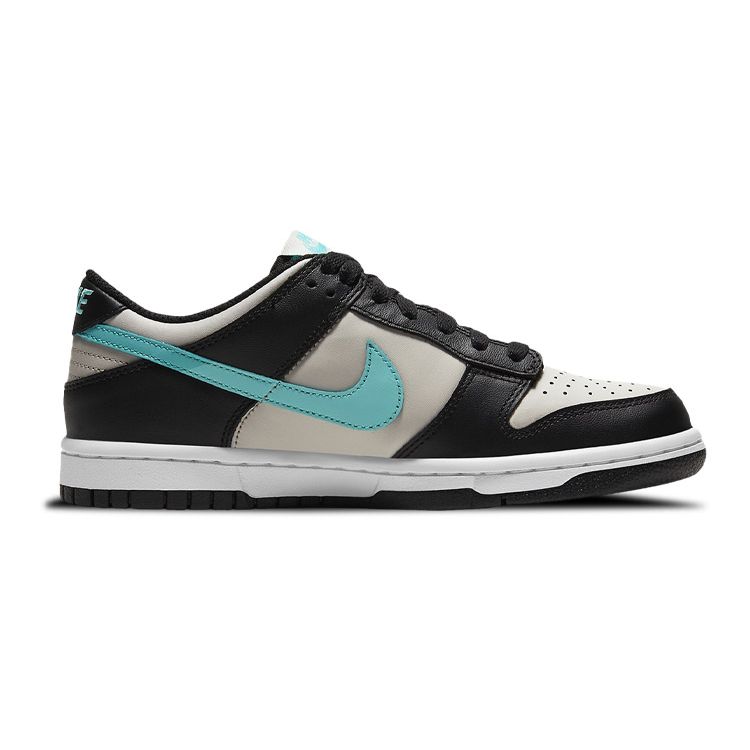 Nike Детские кроссовки Dunk Low GS Tiffany Серый Светло-Дымчато-Серый Черный CW1590-003