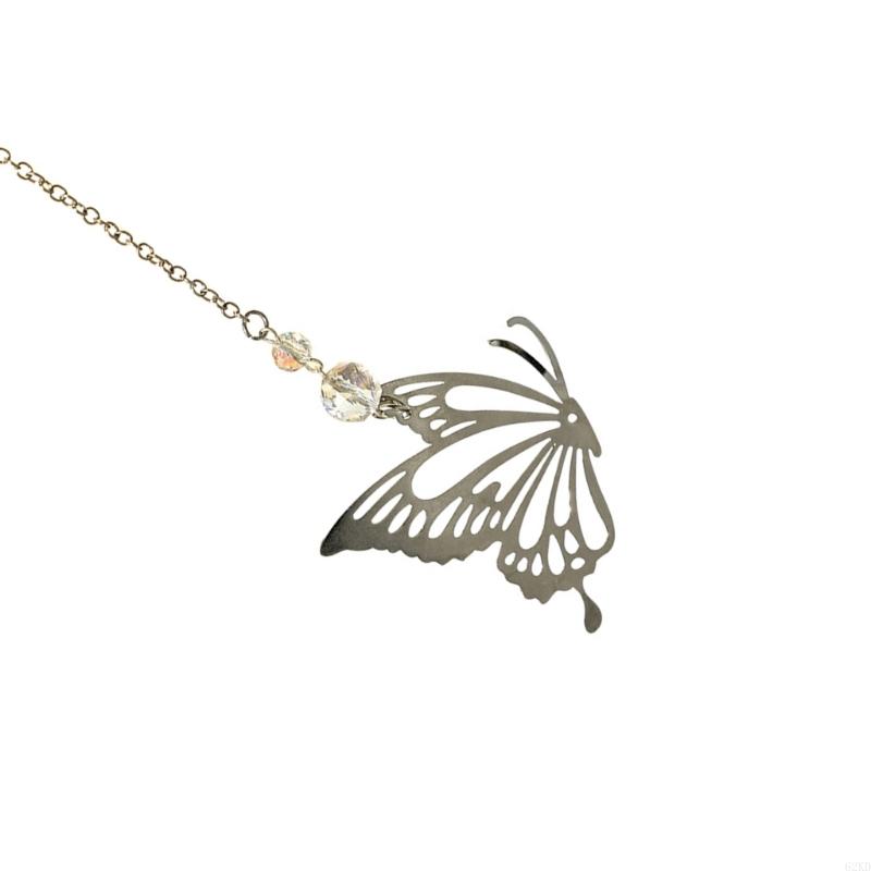62KD Handmade Crystal Butterfly Suncatchers Hangings Pendants for Window Tree Decors