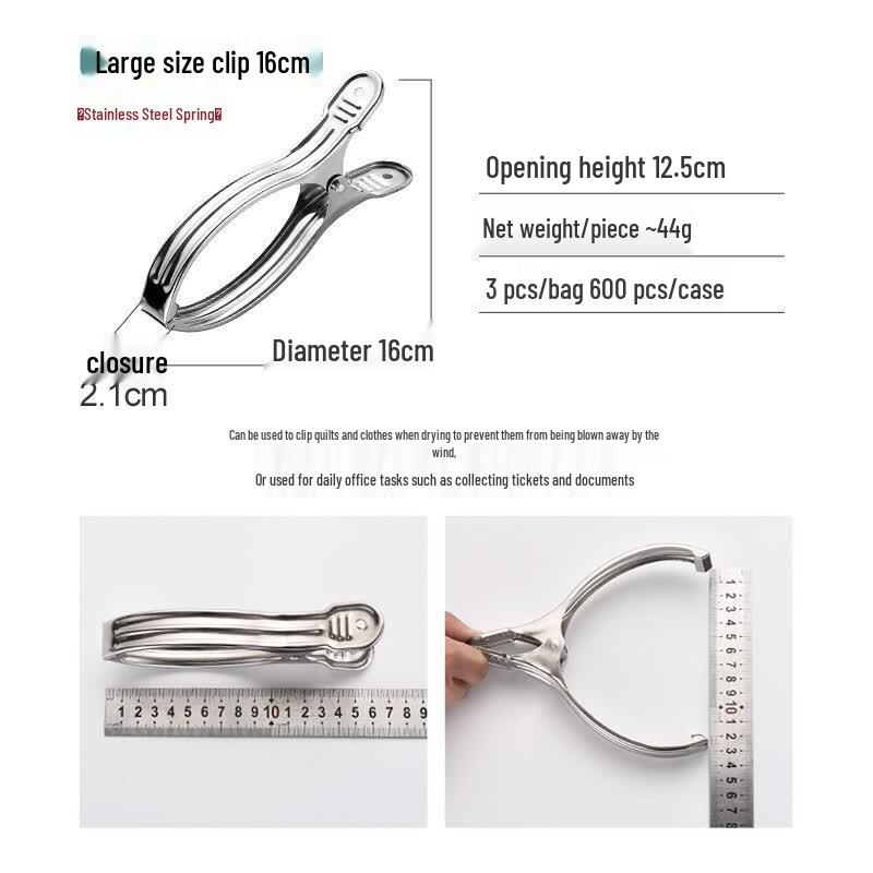 Bingyu Stainless Steel Laundry Clips