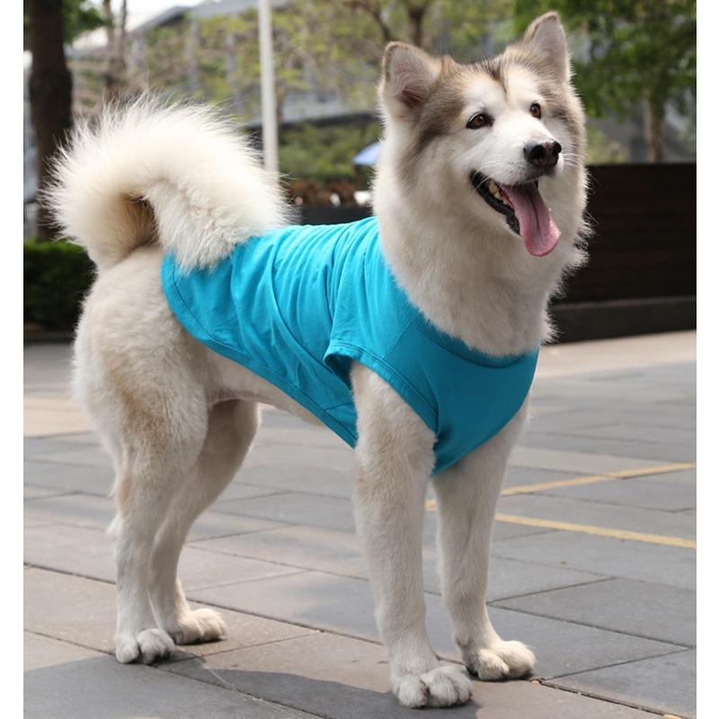 Золотистый ретривер Самоед Кошка Одежда Жилеты Одежда для собак и кошек Товары для питомцев Хлопок