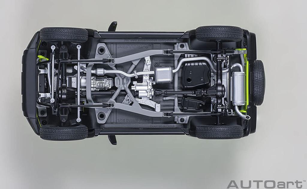 AUTOart Suzuki Jimny Sierra Крыша Готовый продукт 78506 1/18 (JB74) Желтый/черный