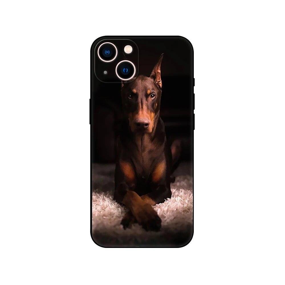 Doberman Pinscher Phone Case For iPhone Samsung Galaxy Redmi Xiaomi Oppo OnePlus Note S A 7 8 9 10 11 12 13 14 20 21 22 23 53 54 Pro Max Plus Ultra