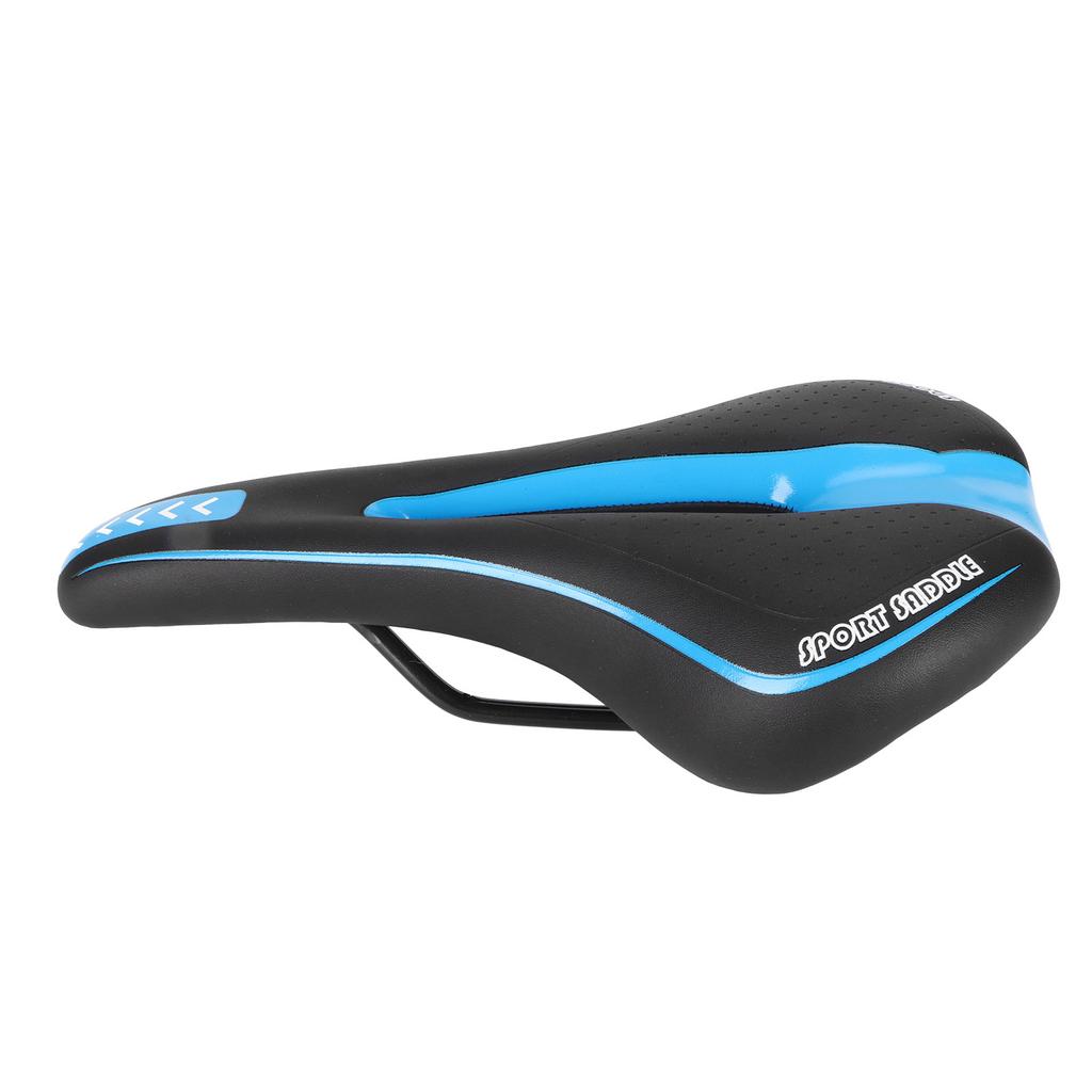 Замена велосипедного седла Универсальное Черно-синее Эргономичное Удобное Велосипедное Сиденье для Дорожных Велосипедов Складных Велосипедов