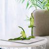 Лягушка орнамент изделия из смолы лягушка скульптура статуя йога фигурка лягушки декор