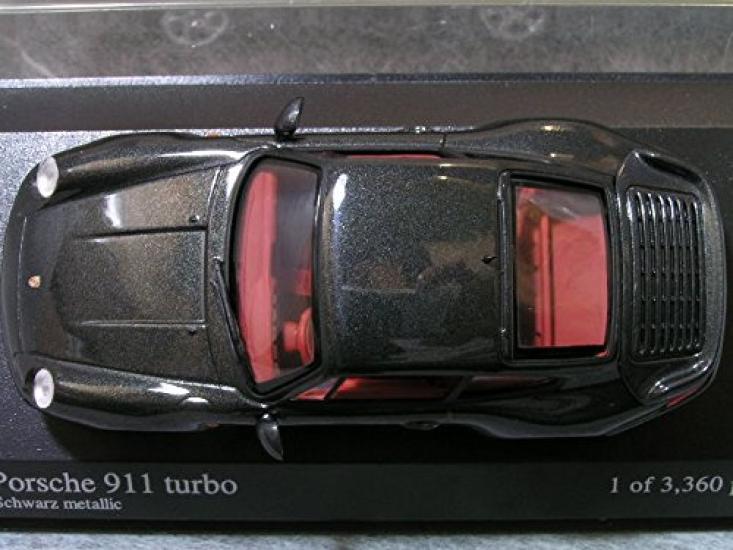 Porsche 911 Turbo Последний Turbo Porsche 1/43 (993) с воздушным охлаждением (ЧЕРНЫЙ.М)