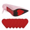 3 Pair Rubber Shoe Sole Stickers for Women Forefoot Anti-Slip Insole High Heel Heart-shaped Protector Wear-resistant Care Inserts Patch