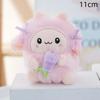 Little Sheep Plush Keychain Kawaii Cartoon Animal Stuffed Doll Lovely Pendant for Kids School Bag Decor