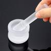 Mortar and Pestle Set Glass Pills Crusher Mortar Grinding Bowls Non-Slip Kitchen Gadgets for Powders Nuts Garlic Peppercorns