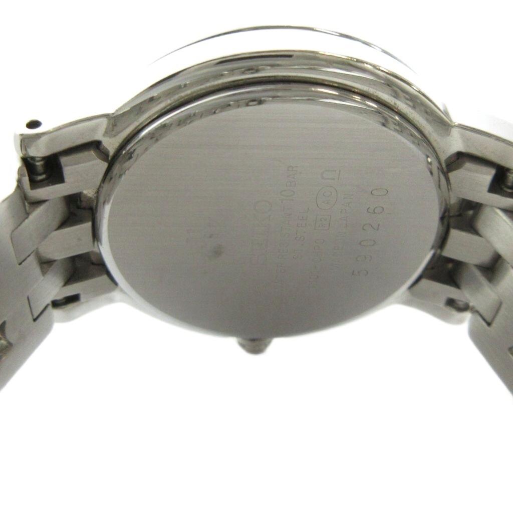 SEIKO Lukia LUKIA Кварцевые часы с серебряным логотипом 1N01-0HP0, Цвет, Женские GY18/ MQ