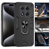 Funda For Xiaomi Poco X7 5G Case Camera Lens Armor Ring Stand Protection Cover For Poko Little X7 X 7 7X PocoX7 Shockproof Coque