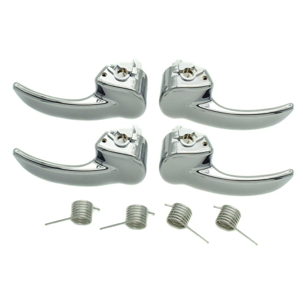 1/ 2 / 4 Pcs Car Interior Door Handle For Nissan Qashqai J10 2007-2013 Front or Rear Left Driver or Right Passenger Chrome
