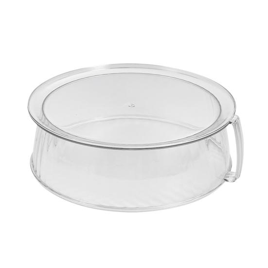 Microwave Splatter Cover for Food 9.4 Inch Microwave Plate Food Cover with Easy Grip Handle Anti-Splatter Lid BPA Free Microwave Cover for Most