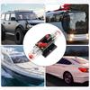 uxcell Car Circuit Breaker with Manual Reset Inline Fuse Holder Protection DC - 48V 60A Black Red 1 Set