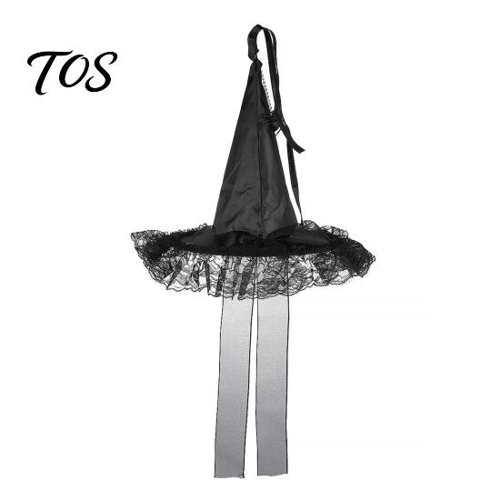 Hanging Wizard Hat Decor Halloween Witch Decor, Spider Web Ribbon Prop Party Streamers for Party, Dark Costume Accessory Masquerade Accents