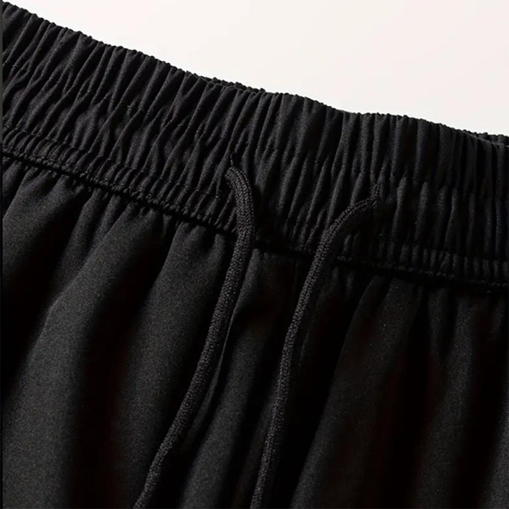 Мужские спортивные повседневные брюки с эластичной талией и кулиской