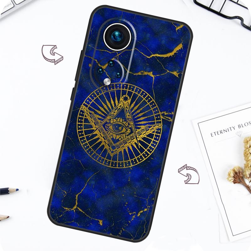 Чехол-футляр с символом Глаза Пирамиды для Honor Magic 7 Lite 5 6 Pro Honor 200 50 70 90 Lite X8b X9a X8a X8 X9 X9c X9b