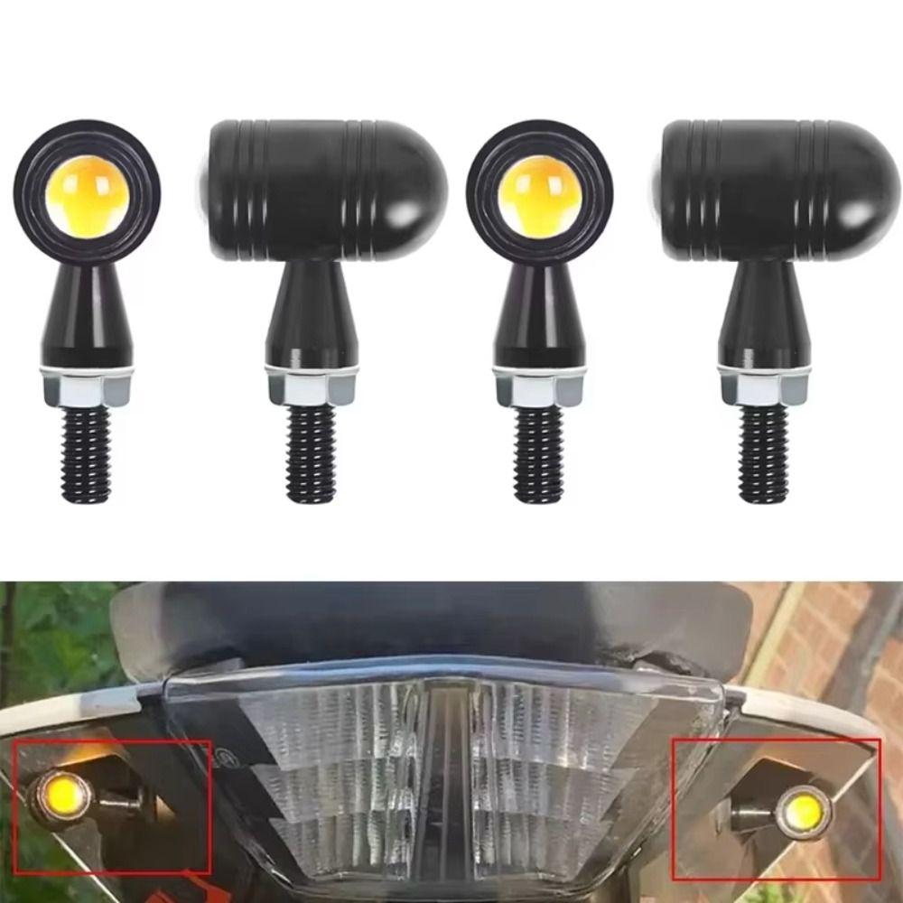 Mini Size LED Indicator Lamp Aluminum Zinc Zinc Alloy Motorbike Taillight  ATV Accessories
