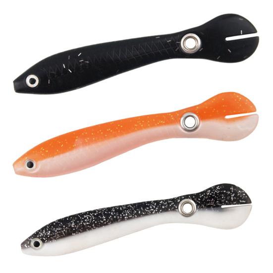 5Pcs 10cm/6g Delicate Long Lasting Little Loach Tool Cute Simulated Fishing Bait for Sea Baits
