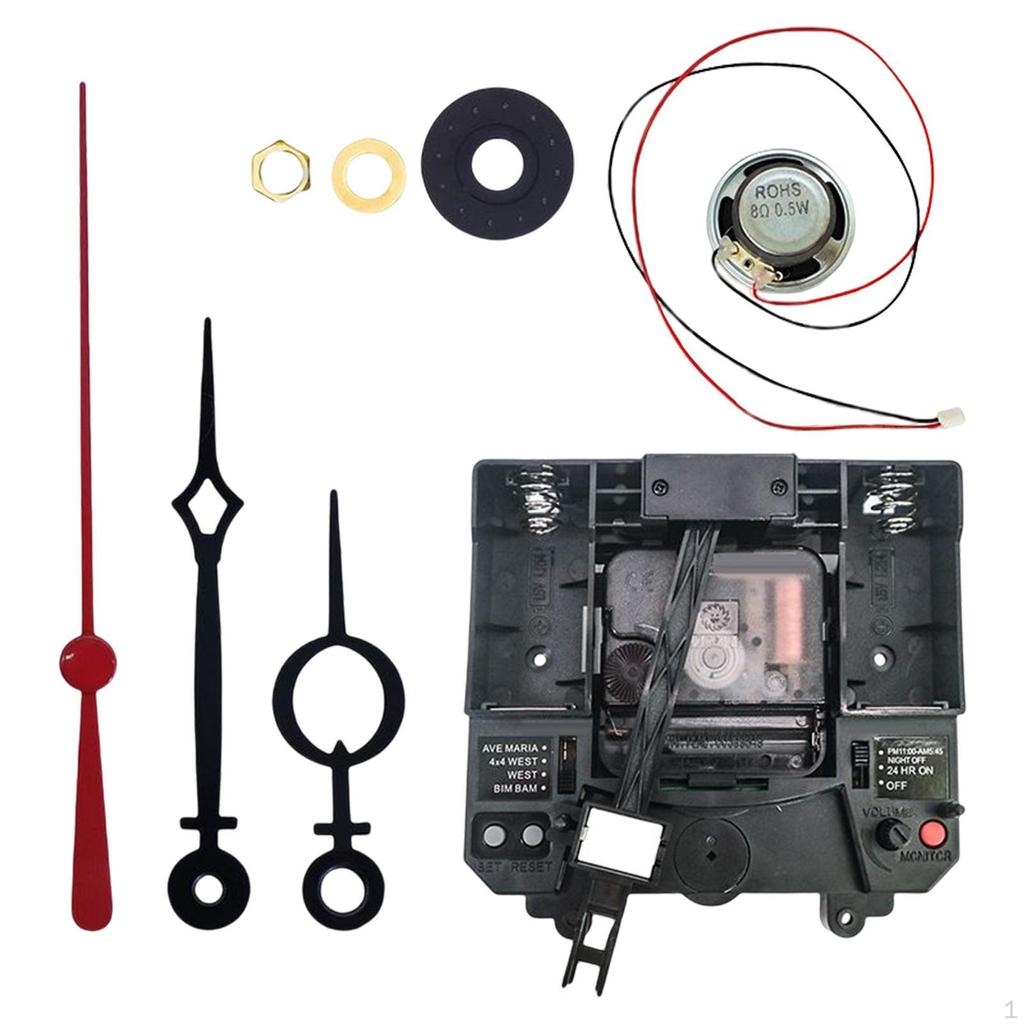 Механизм движения часов, со стрелками, бесшумный механизм музыкальной шкатулки, наборы инструментов для ремонта, изготовление длинных деталей