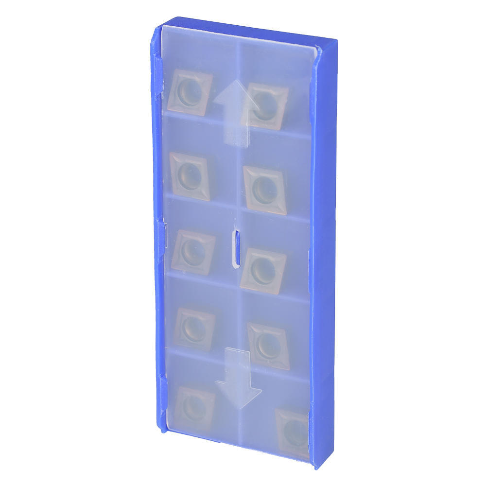 10pcs Box CCMT09T304 VP15TF Carbide Inserts CCMT 09 T3 CCMT32.51 Insert Lathe Blades Milling Turning Tool