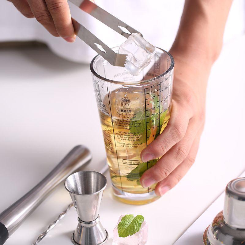 Three-Piece 304 Boston Cocktail Shaker Set for Beginners