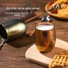 TAIC Pure Titanium Double Wall Portable Coffee Cup