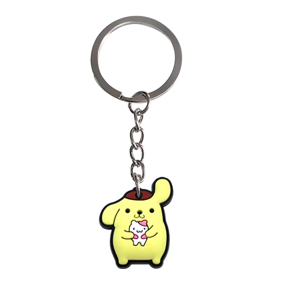 30 брелоков Sanrio: Милые ПВХ Аксессуары и Подарочные Подвески