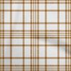 Cotton Flex Brown Fabric Tartan Dress Material Fabric Print Fabric By The Yard 40 Inch