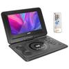Portable DVD Player Rechargeable 270 Degree Rotation AV In/Out