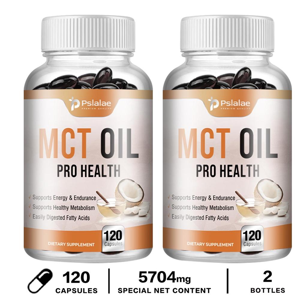 Pslalae - MCT Oil Dietary Supplement Capsules - Energy