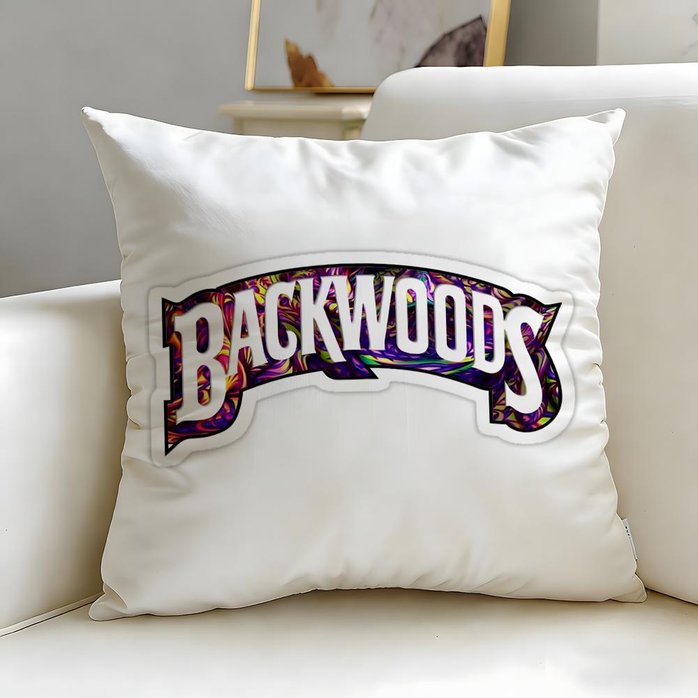 Popular Bbackwoodsfed Cushion Cover Soft EasyWash Pillow Case Versatile for Couch Bed Travel and Office