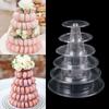 Food Grade Macaron Display Stand PET Material Cake Placing Rack  Macarons Display